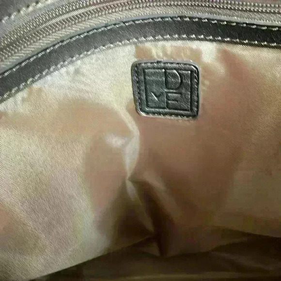 DVF brown and gold tote bag - Picture 6 of 8